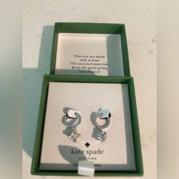 Kate Spade Jewelry - Kate Spade Cubic Zirconia Earrings